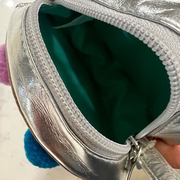 OshKosh B'gosh Ferris Wheel Pom-Pom Bag - Pink and Multicolor MINI BAG - Picture 5 of 7